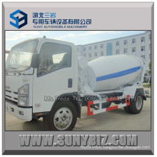 Isuzu 700p 5m3 Small Self Loading Concrete Mixer Truck